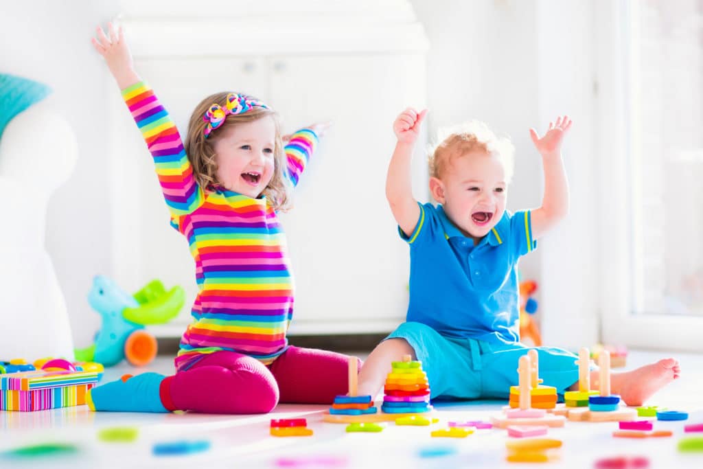 children playing